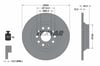 TEXTAR 92255403 - Fren Diski Arka - Vw Passat-arteon-tiguan