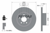 TEXTAR 92256303 - Fren Diski Arka - Bmw X3 F25- X4 F26