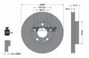 TEXTAR 92257005 - Fren Diski Ön - Mercedes W117-246-176-242