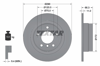 TEXTAR 92261003 - Fren Diski Arka - Bmw F20-f20 Lci-f21-f21 Lci-f22-f22 Lci-f23-f23 Lci