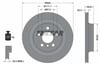 TEXTAR 92274503 - Fren Diski Arka - Bmw 1f52-2f45-f46-x1 F48-x1 F49-x2 F39 Mini F54-f55-f56-f57-f60