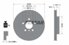 TEXTAR 92279203 - Fren Diski Ön - Bmw 2f45-f46-mini F54-f55-f56-f57