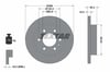 TEXTAR 92301003 - Fren Diski Arka - Mercedes Sprinter 907-910