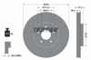 TEXTAR 92306303 - Fren Diski Ön - Kore Ix35/i40/kona/grandeur/optima
