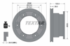 TEXTAR 93177703 - Fren Diski - Av Iveco Daily Iv Panelvan/van 65c15