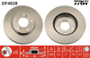 TRW DF4028 - Fren Diski Ön - Japon Crv (rd) : Hrv (gh) 99-05 : Prelude (bb) 2.2 97-01