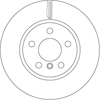TRW DF6757 - Fren Diski Ön - Bmw 2f45-f46-x1 F48-x2 F39 Mini F54-f55-f56-f57-f60