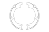 TRW GS8829 - Fren Balatasi Arka - Kore Starex/santafe 06-