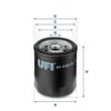 UFI 23.449.00 - Yag Filtresi - Fiat Doblo/brava/bravo/punto/alfa