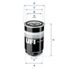 UFI 24.122.00 - Yakit Filtresi - Kore Accent Blue/h1/starex/i20/i30/ix35/tucson/santafe/trajet/sportage