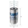 UFI 24.H2O.01 - Yakit Filtresi - Fiat Jeep Cherokee- Iveco Daily Iii
