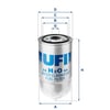 UFI 24.H2O.04 - Yakit Filtresi - Fiat Doblo-stilo-alfa Romeo 147