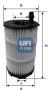 UFI 25.143.00 - Yag Filtresi - Vw Touareg-q7