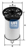 UFI 26.076.00 - Yakit Filtresi - Fiat Dct Iv
