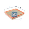 UFI 30.388.00 - Hava Filtresi - Opel Insignia A