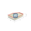 UFI 30.D66.00 - Hava Filtresi - Bmw 5g30-g31-g38-g32-g11-g12-g14-g15-g16-x3 G01-x4 G02-x5 G05-x6 G06-x7 G07