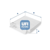 UFI 53.104.00 - Polen Filtresi - Renault Clio Iii/duster/modus/micra