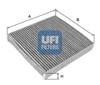 UFI 54.178.00 - Polen Filtresi - Opel Insignia A Astra J Cruze Mokka Meriva B