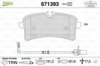 VALEO 671393 - Fren Balatasi Arka - Vw A6-a7-a8