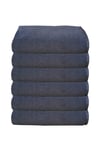 6Lı Paket Boya Tutmayan Mikrofiber El Yüz Spor Kuaför Havlusu 50X90 Cm