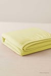 Çift Kişilik Düz Penye  %100 Pamuklu Lastikli Çarşaf 200X200 Cm Battal  Boy Newsheet Sarı