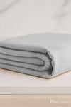 Çift Kişilik Düz Penye  %100 Pamuklu Lastikli Çarşaf 180X200 Newsheet Gri