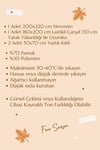 Çift Kişilik Lastikli Çarşaflı Nevresim Takımı Pamuklu Four Season Bej Gri