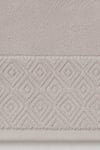 El Yüz Havlusu 50x90 cm %100 Pamuk Kısmi Kadife  Quadro Taş