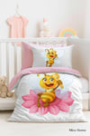 Yenidoğan Kız Bebek Nevresim Takımı %100 Pamuklu  Lady Bee