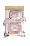 Yenidoğan Kız Bebek Nevresim Takımı %100 Pamuklu  Baby Shower