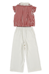 ÇİZGİLİ BLUZ BANTOLON TAKIM