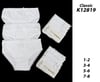 Classic 3'lü Kız Slip Set