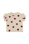 Kalp Jakar Tshirt Tayt Set