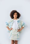 Little Bloom Gabardin Etek