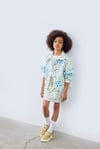 Little Bloom Gabardin Etek