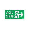 Acil Çıkış Uyarı Levhası Sağ OkİSG-F940-1225FSAcil Çıkış Uyarı Levhası Sağ Ok