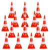 15 Adet 75 cm Ekonomik Trafik Koni SetiHT0039SET1515 Adet 75 cm Ekonomik Trafik Konisi Seti