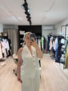 %100 Keten Premium Takım Ekru