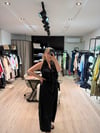 %100 Keten Premium Takım Siyah