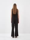 Siyah Doğal Akışlı Oversize Bluz