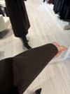 Yakası Parça Kürklü Kaban Kahverengi