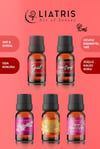 JAPON KİRAZ ÇİÇEĞİ-YASEMİN-GÜL-NAR ÇİÇEĞİ-PORTAKAL ÇİÇEĞİ esansiyel uçucu yağ 5*10 ml