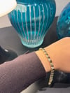 CM 14K Minimal Üçgen Zirkon Taşlı Gold Bileklik