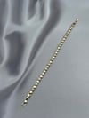 CM 14K Minimal Yuvarlak Zirkon Taşlı Gold Bileklik