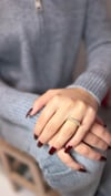 Xuping 14K 7 Taş Yüzük