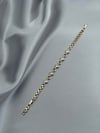 Xuping 14K Dörtgen Model Zirkon Taşlı Gold Bileklik