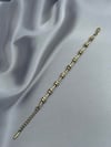 Xuping 14K Düğüm Model Zirkon Taşlı Gold Bileklik