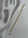 Xuping 14K Kalın Halat Zincir Model Gold Bileklik