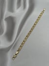 Xuping 14K Pirinç Model Zirkon Taşlı Gold Bileklik