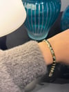 Xuping 14K Plaka Model Zirkon Taşlı Gold Bileklik